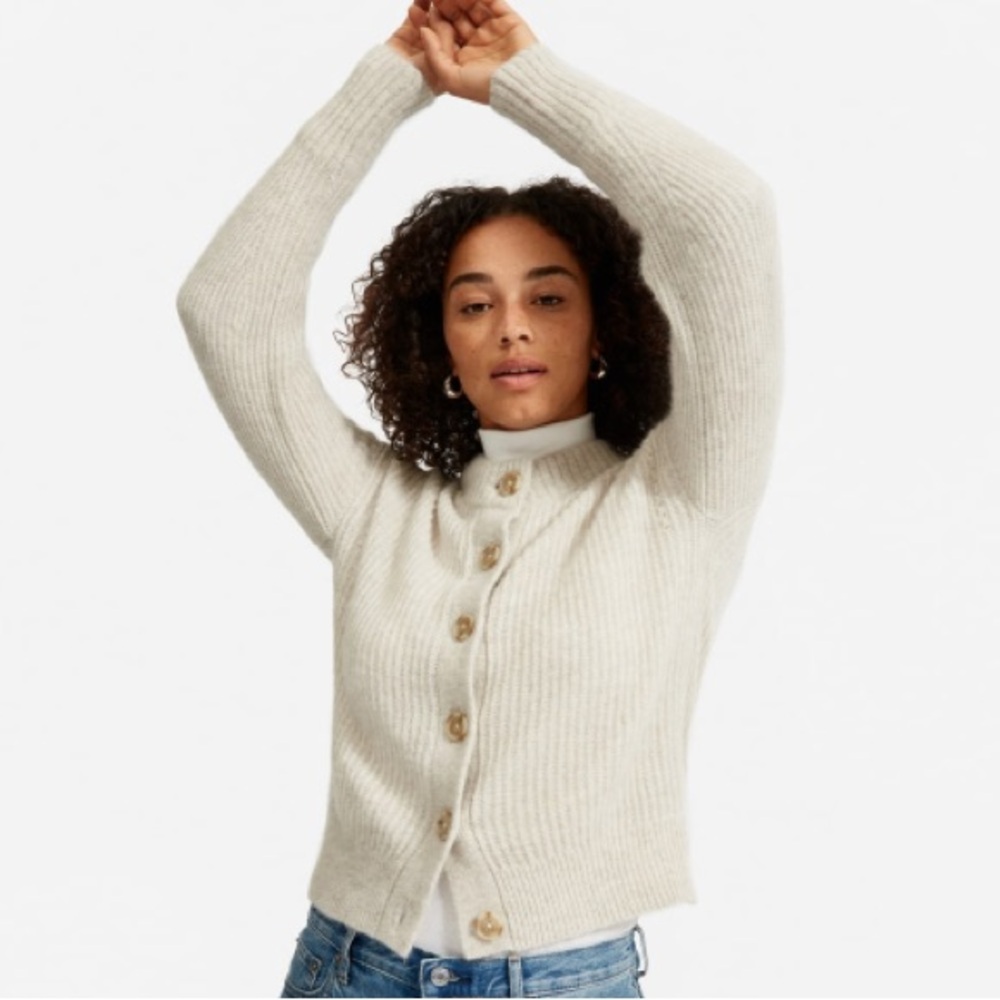 Everlane Alpaca Wool Cardigan